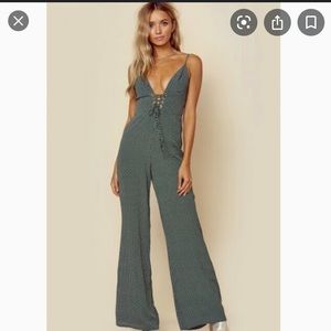 Blue Life Gia Lace Up Jumpsuit